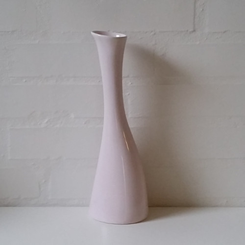 Vase med rosa glasur, 45,00 kr.