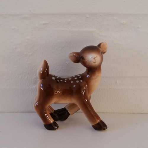 Porcelænsfigur af bambi