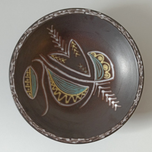 Burgundia, bordfad fra Søholm Keramik