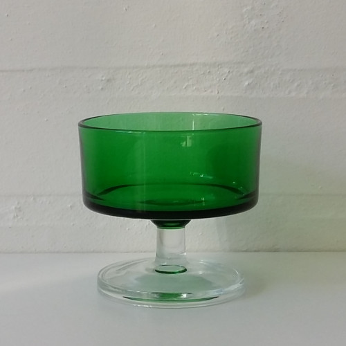 Luminarc, grønne dessertglas