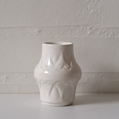 West Germany, lille, hvid vase